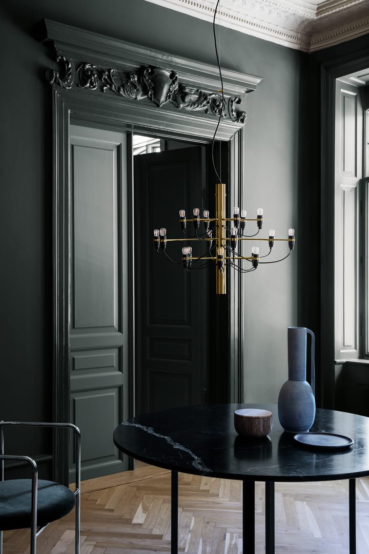 Candelabro 2097 Sarfatti, Latão 18 lâmpadas Flos