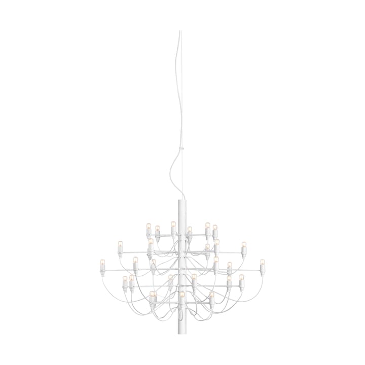 Candelabro 2097 Sarfatti - Mattbranco 30 lâmpadas - Flos
