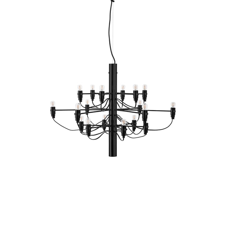 Candelabro 2097 Sarfatti - Matte preto 18 lâmpadas - Flos