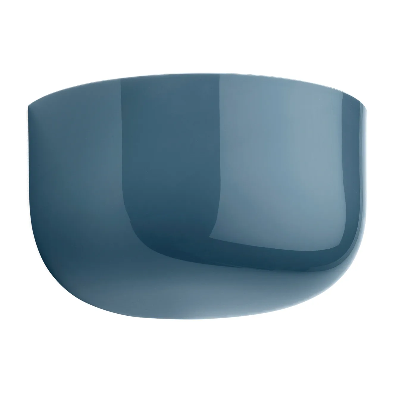 Lâmpada de parede Bellhop Wall Up, Grey blue Flos