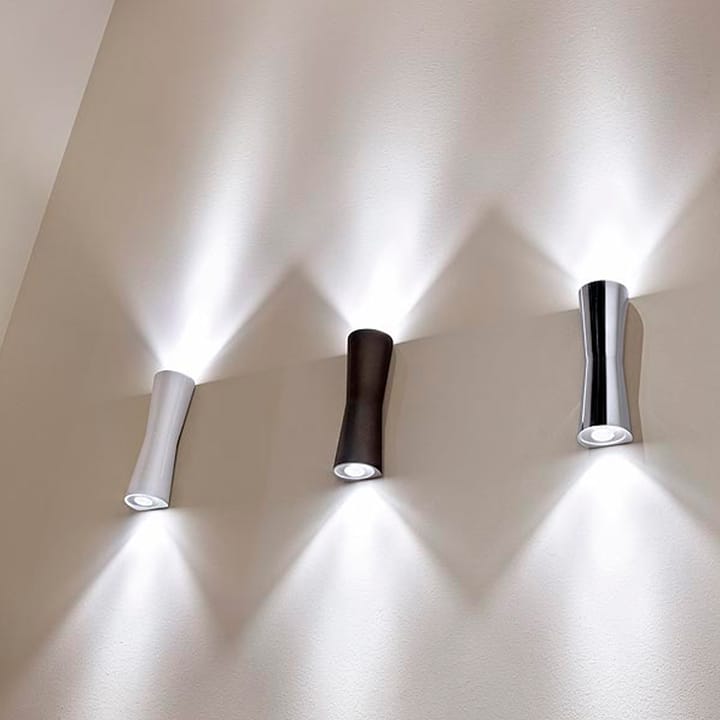 Lâmpada de parede Clessidra 20°+20°, Branco  Flos