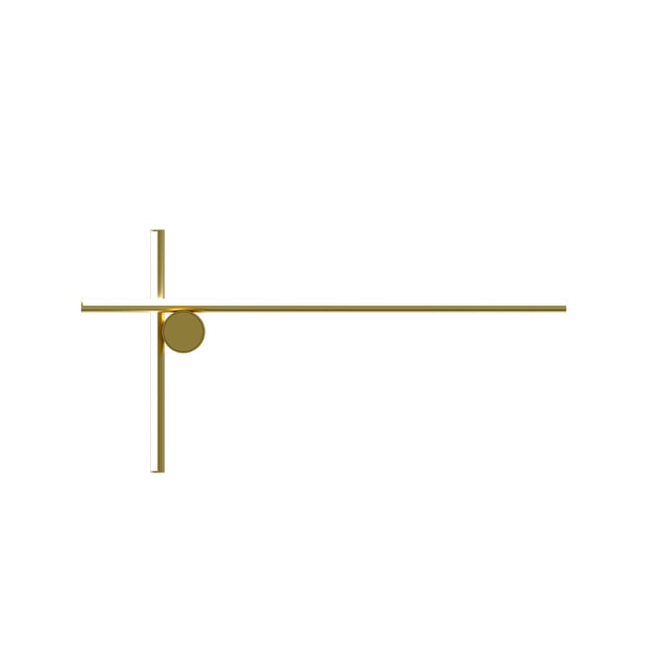 Lâmpada de parede Coordinates W2 - Latão - Flos