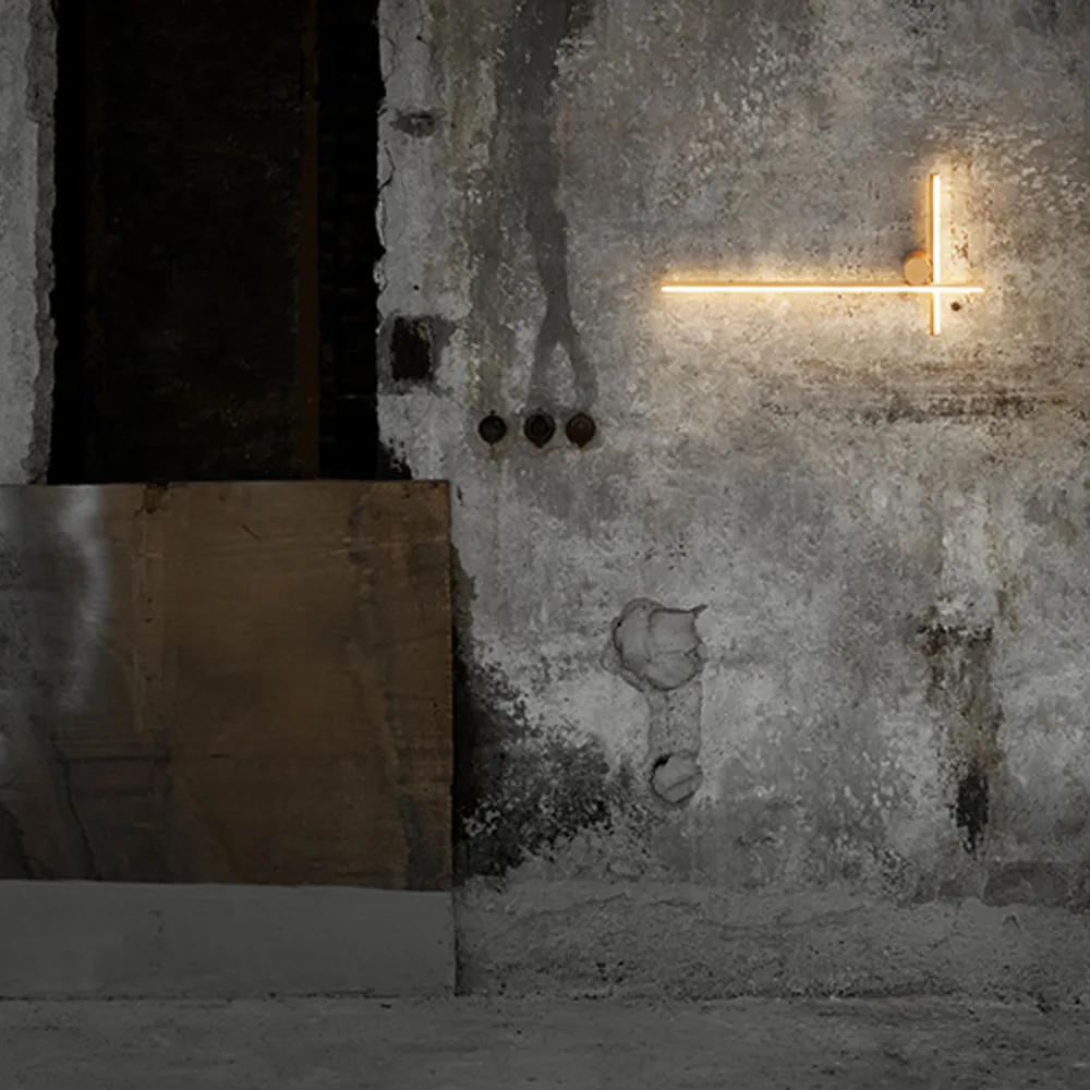 Lâmpada de parede Coordinates W2, Latão Flos