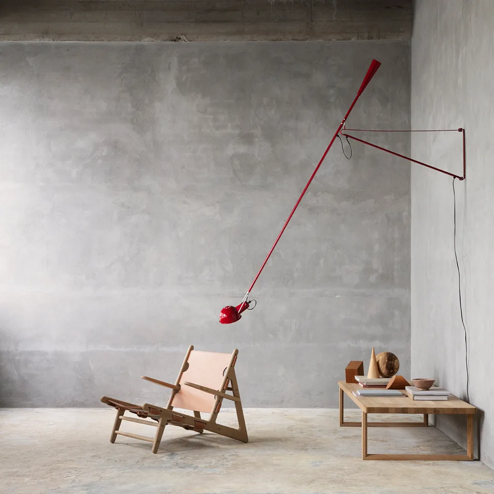 Lâmpada de parede Flos 265, Branco lacado Flos