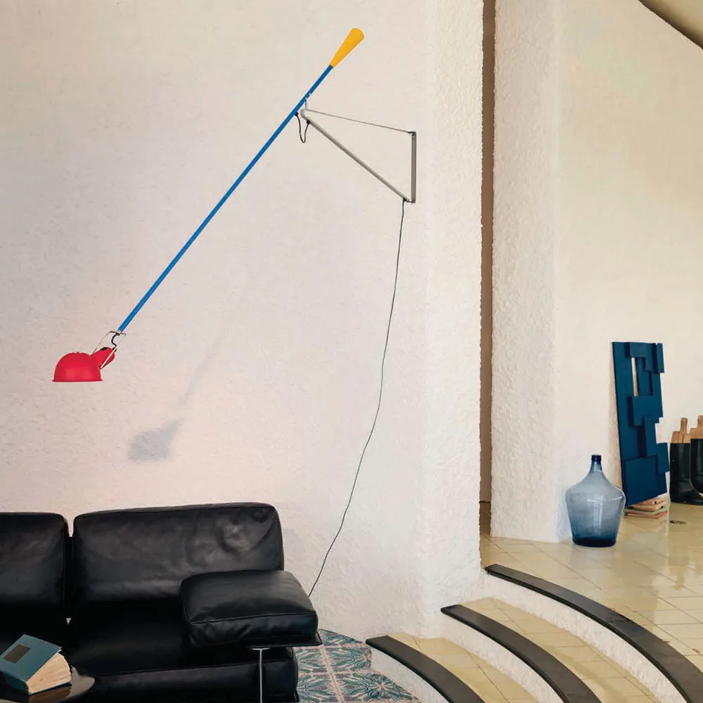 Lâmpada de parede Flos 265, Branco lacado Flos