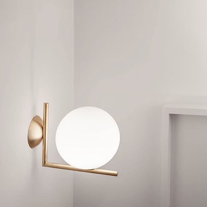 Lâmpada de parede IC lights C/W1, Cromo-opala Flos