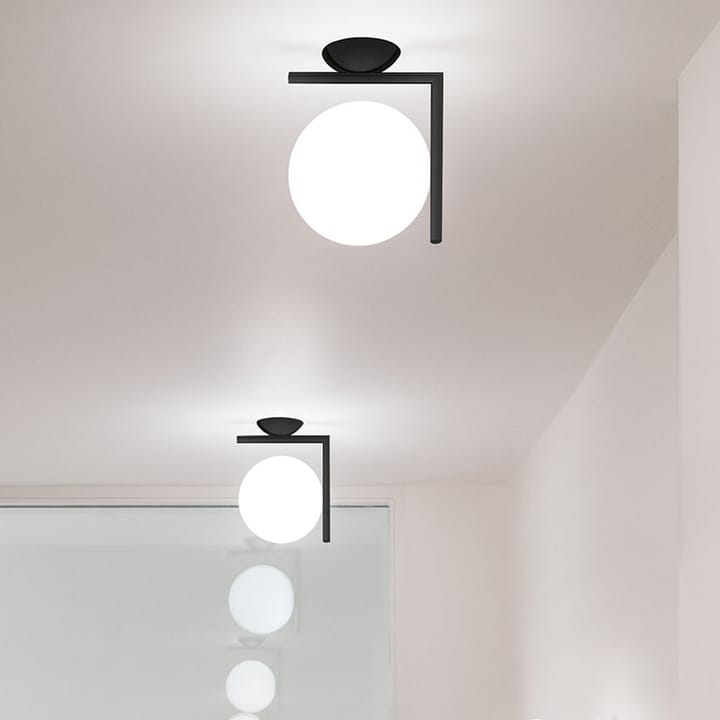 Lâmpada de parede IC lights C/W1, Cromo-opala Flos