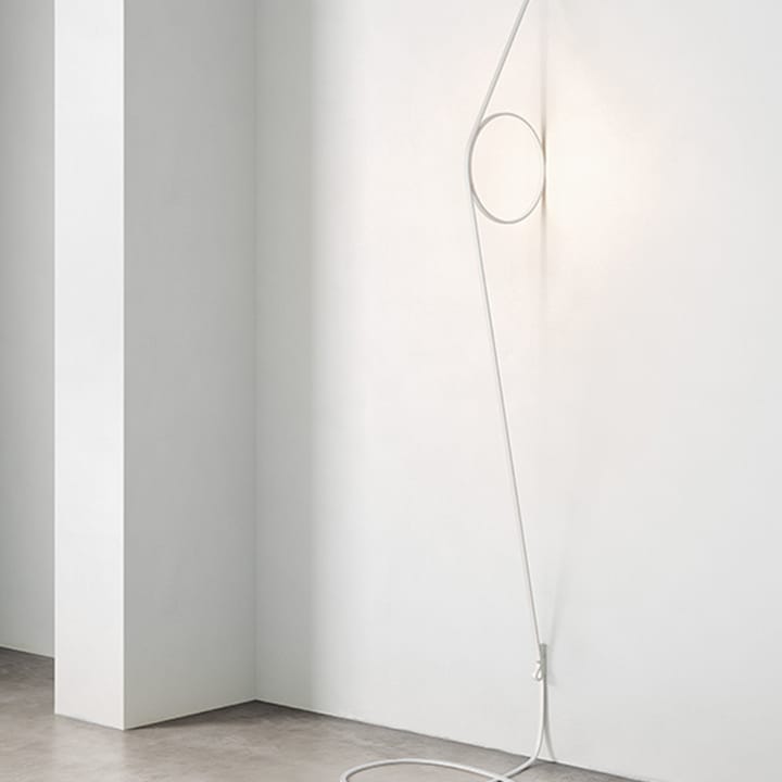 Lâmpada de parede Wirering, Cinza-branco Flos