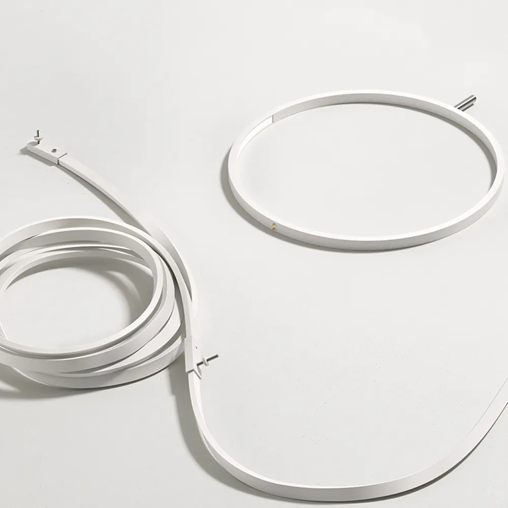 Lâmpada de parede Wirering, Rosa-branco Flos