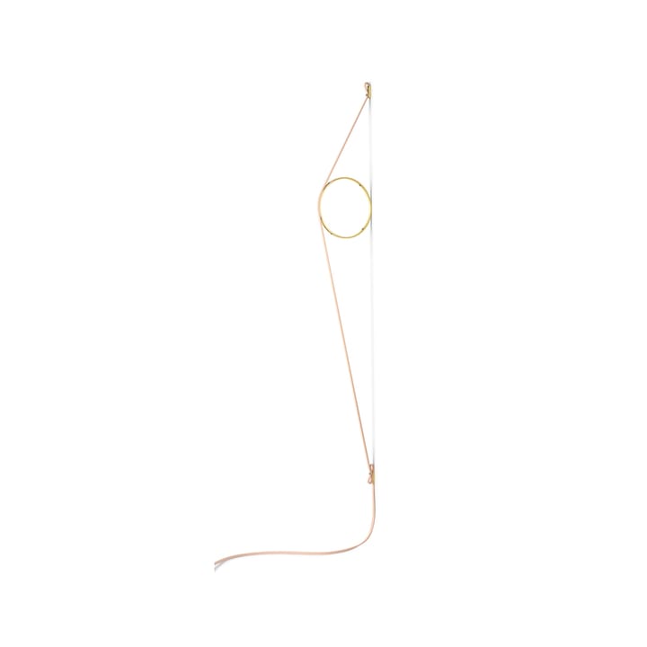 Lâmpada de parede Wirering - Rosa-dourado - Flos