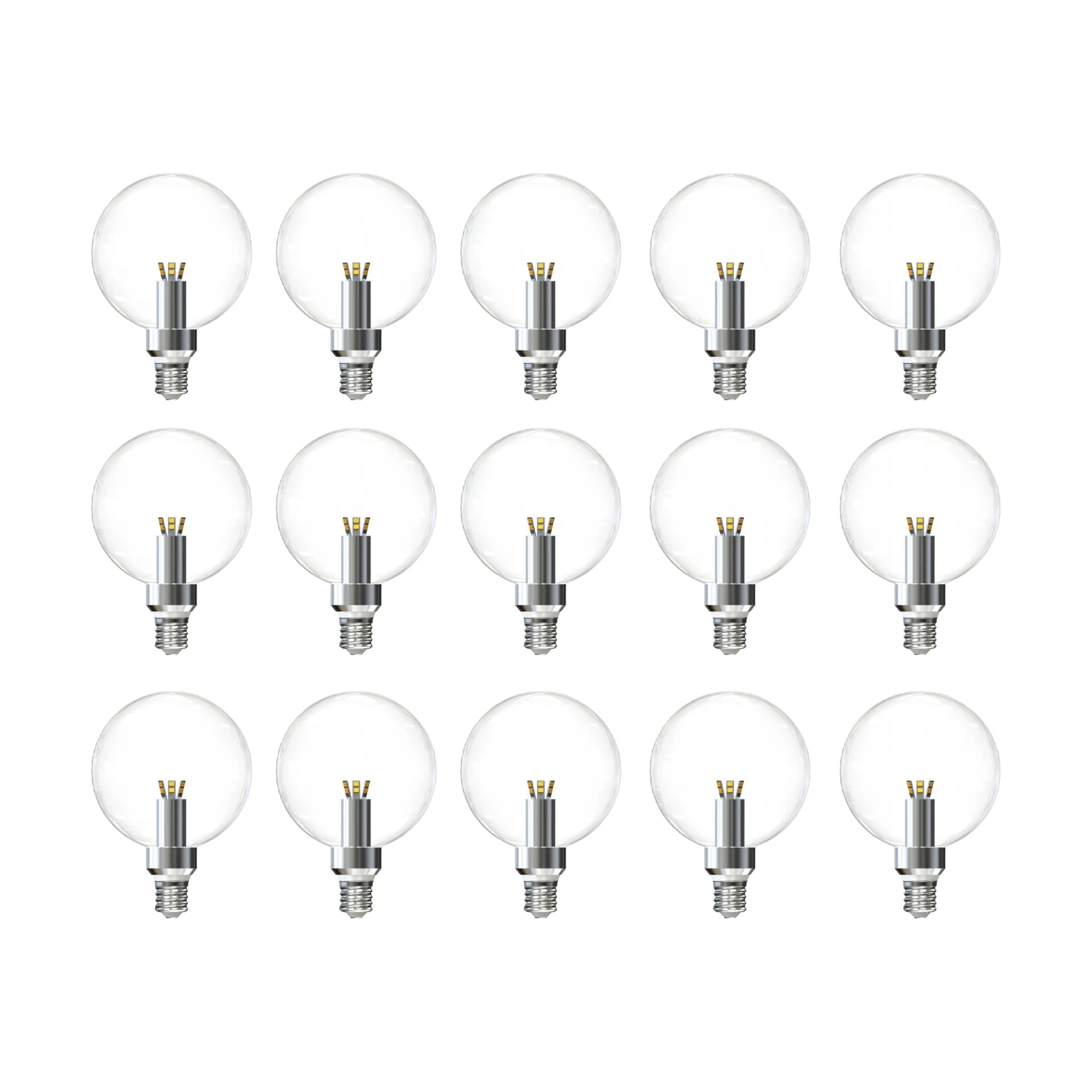 LED globo retrofit fonte de luz regulável E27 embalagem de 15
, 2500 K 170 lm 3 W Flos