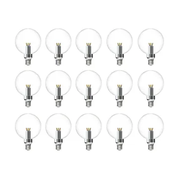 LED globo retrofit fonte de luz regulável E27 embalagem de 15
 - 2500 K 170 lm 3 W - Flos