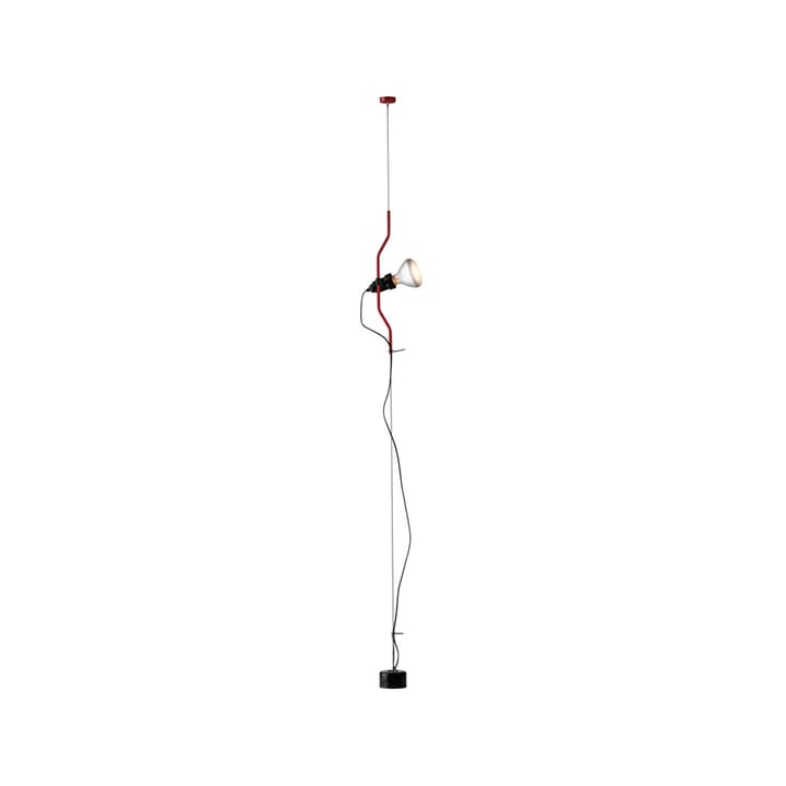 Luminária de chão e teto Parentesi dimável - Vermelho - Flos