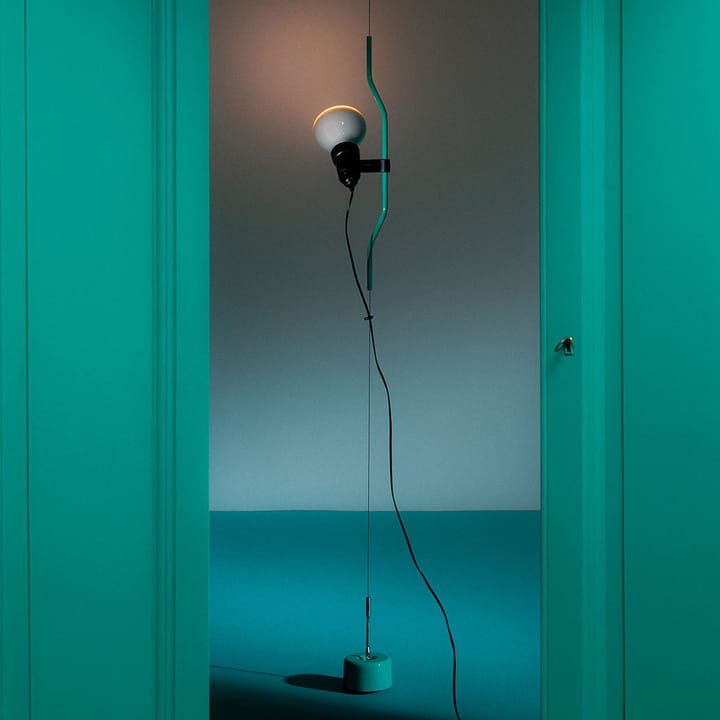 Luminária de chão e teto Parentesi dimável, Vermelho Flos