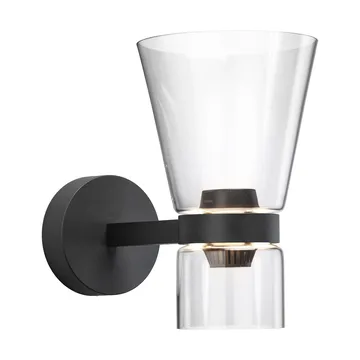 Nocturne Cone candeeiro de parede - preto - Flos
