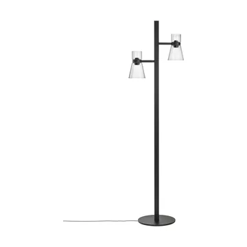 Nocturne F2 cone candeeiro de pé - preto - Flos