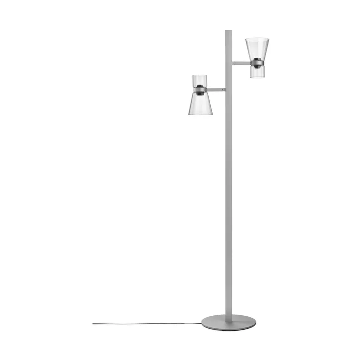 Nocturne F2 cone candeeiro de pé - Silver - Flos
