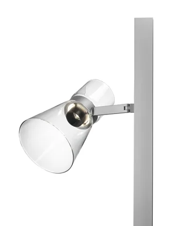 Nocturne FI cone candeeiro de pé - Silver - Flos