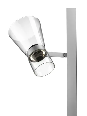 Nocturne FI cone candeeiro de pé - Silver - Flos