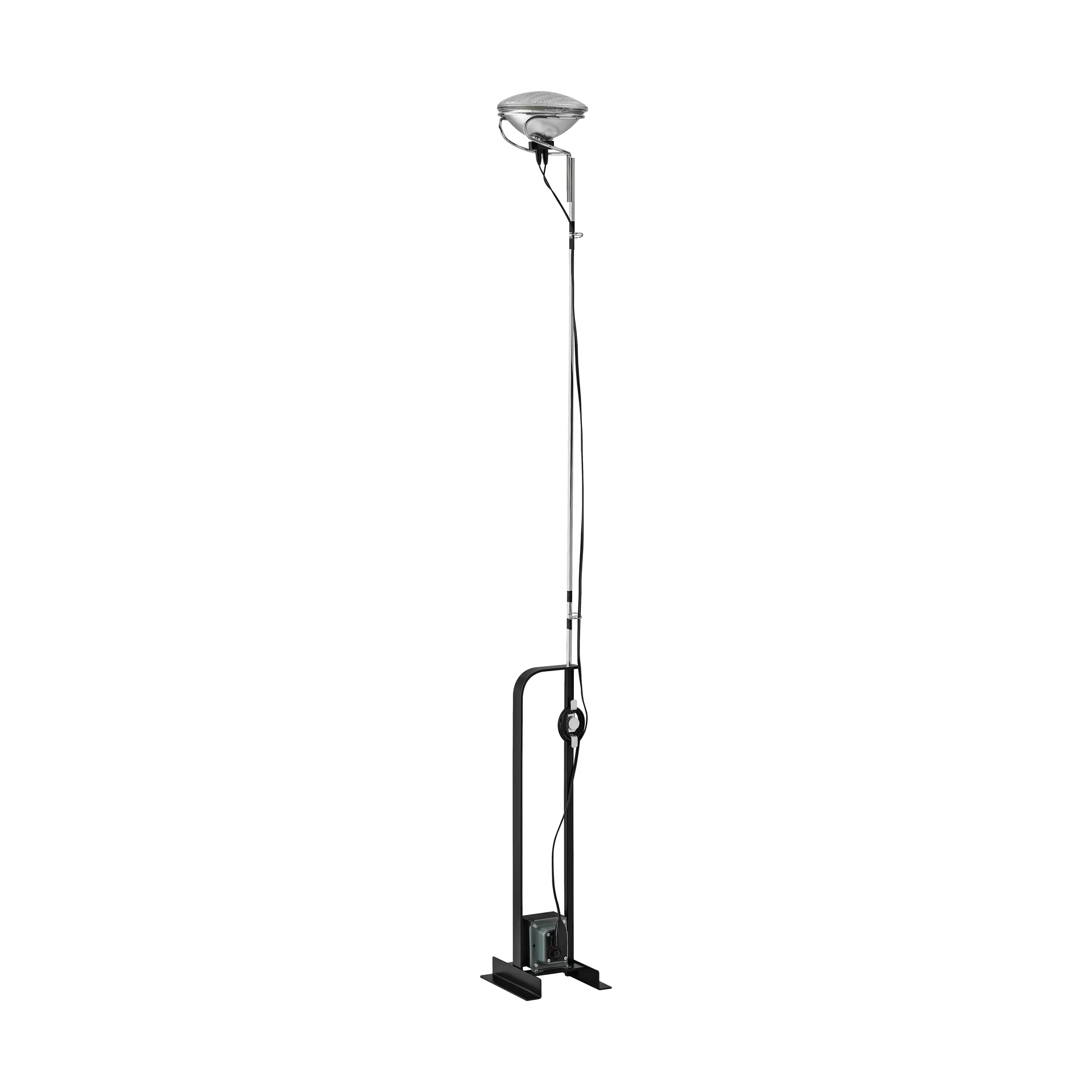 Toio Led candeeiro de pé - preto (EU),  Flos