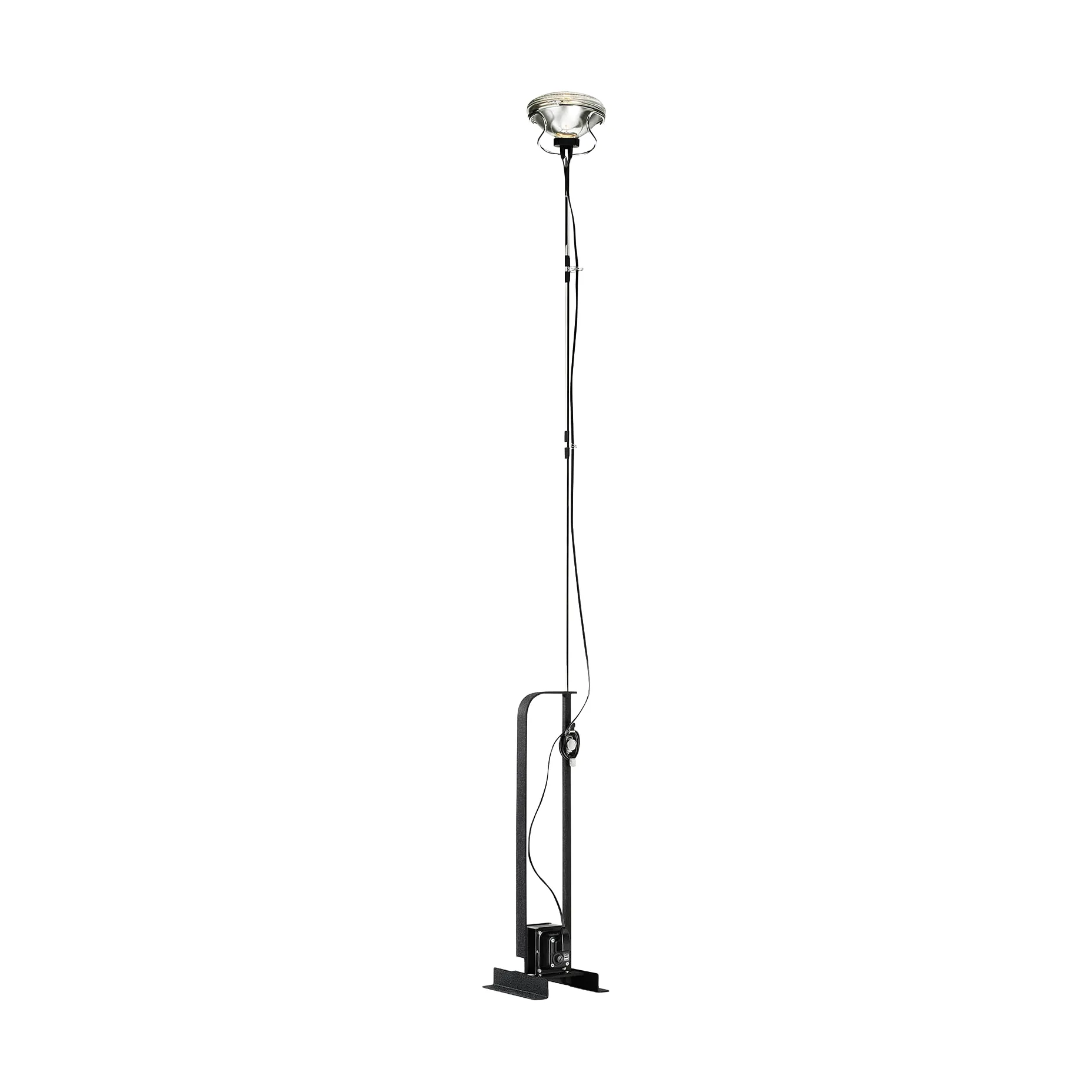 Toio Led candeeiro de pé - preto (EU),  Flos