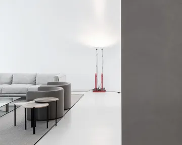 Toio Led candeeiro de pé - vermelho (EU) - Flos