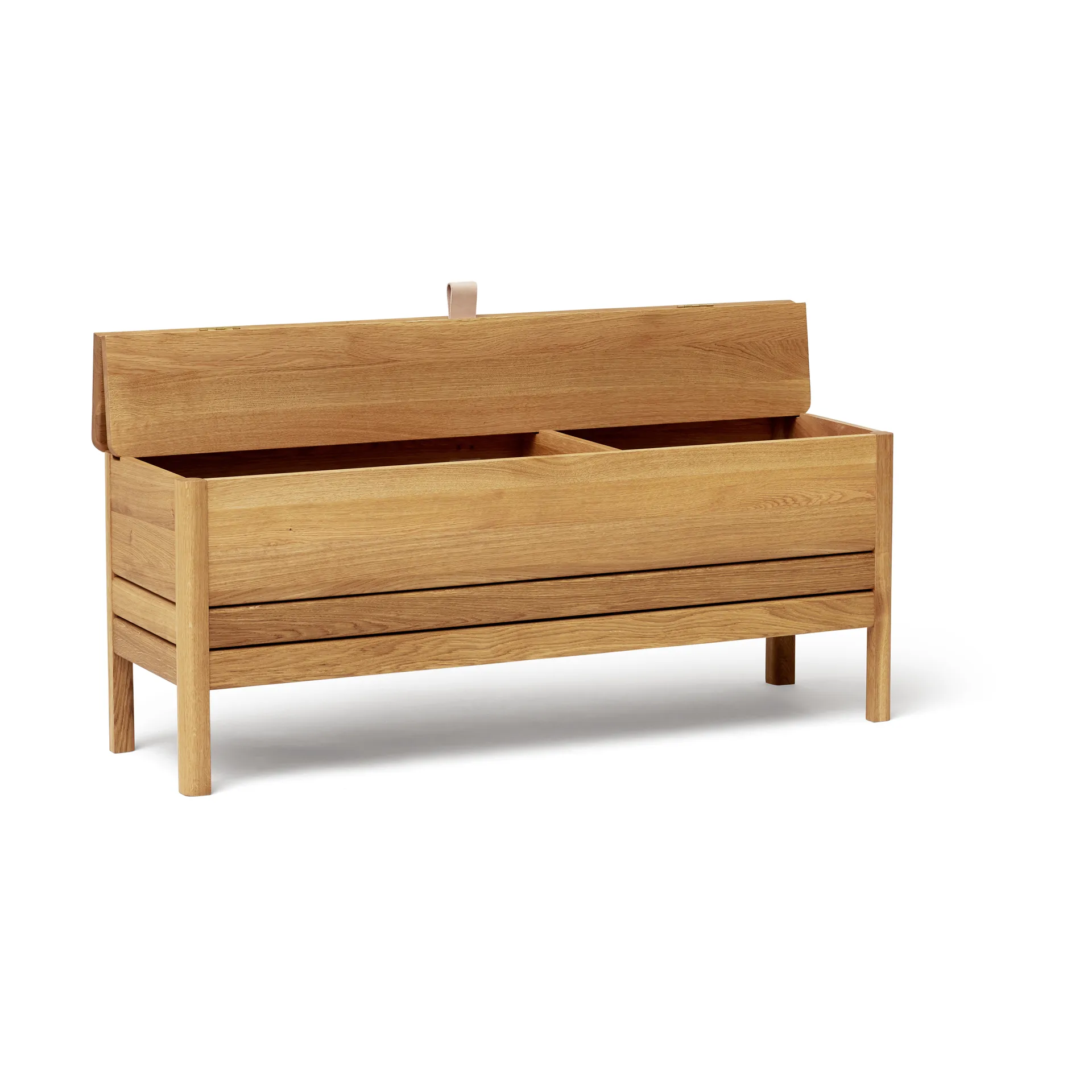 A Line banco de arrumação 111 cm, Carvalho Form & Refine