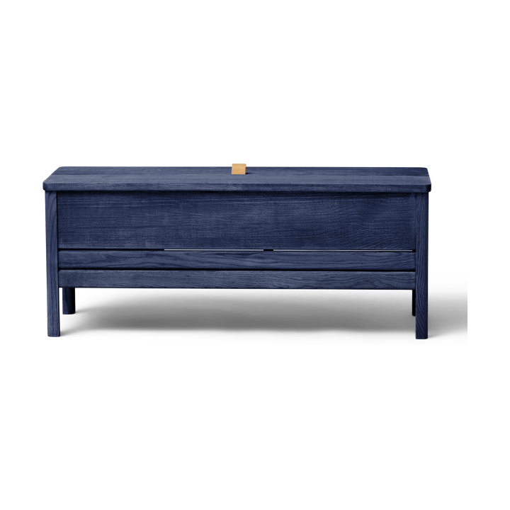 A Line banco de arrumação 111 cm - Indigo Blue Edição Especial - Form & Refine
