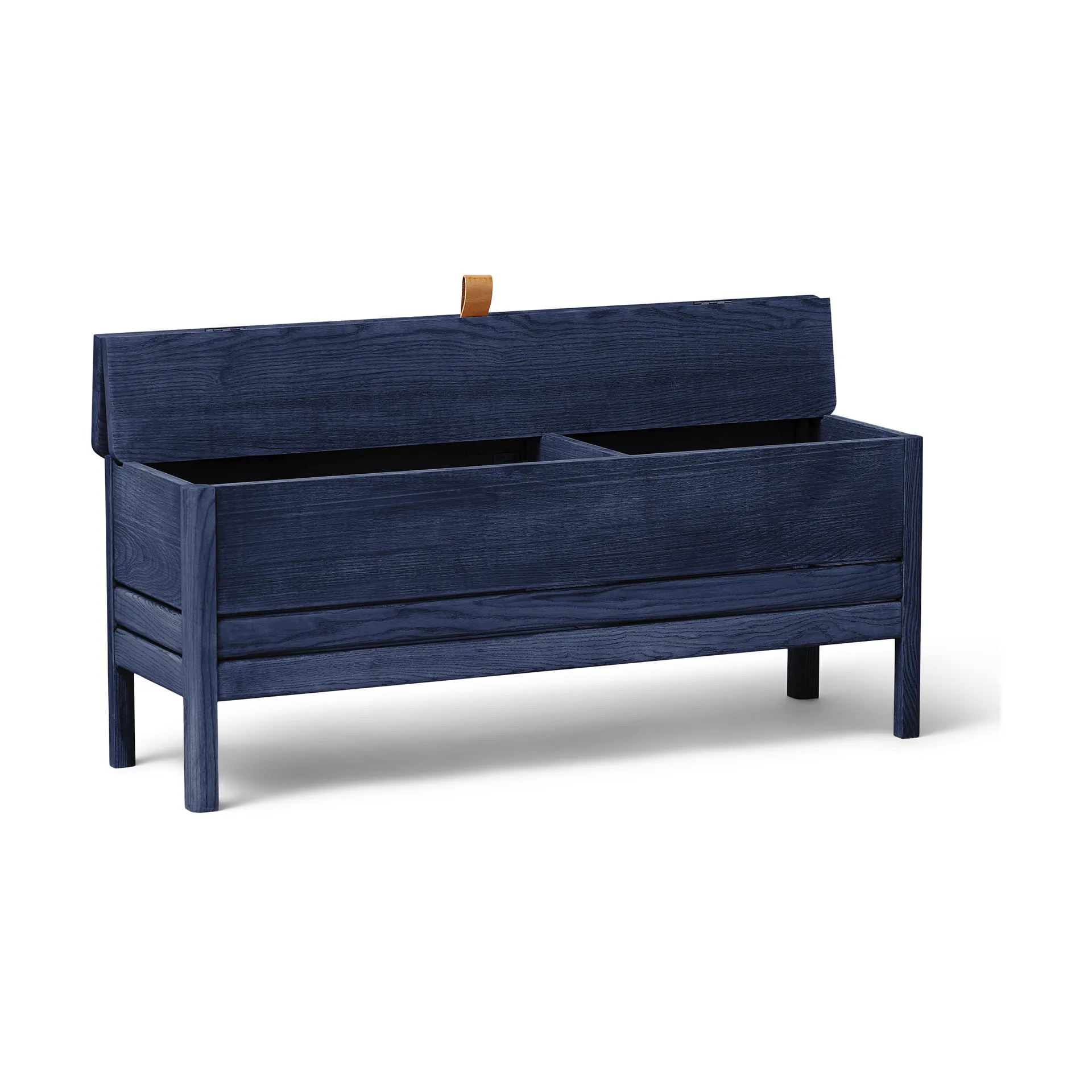 A Line banco de arrumação 111 cm, Indigo Blue Edição Especial Form & Refine