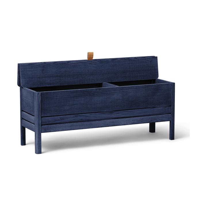 A Line banco de arrumação 111 cm, Indigo Blue Edição Especial Form & Refine