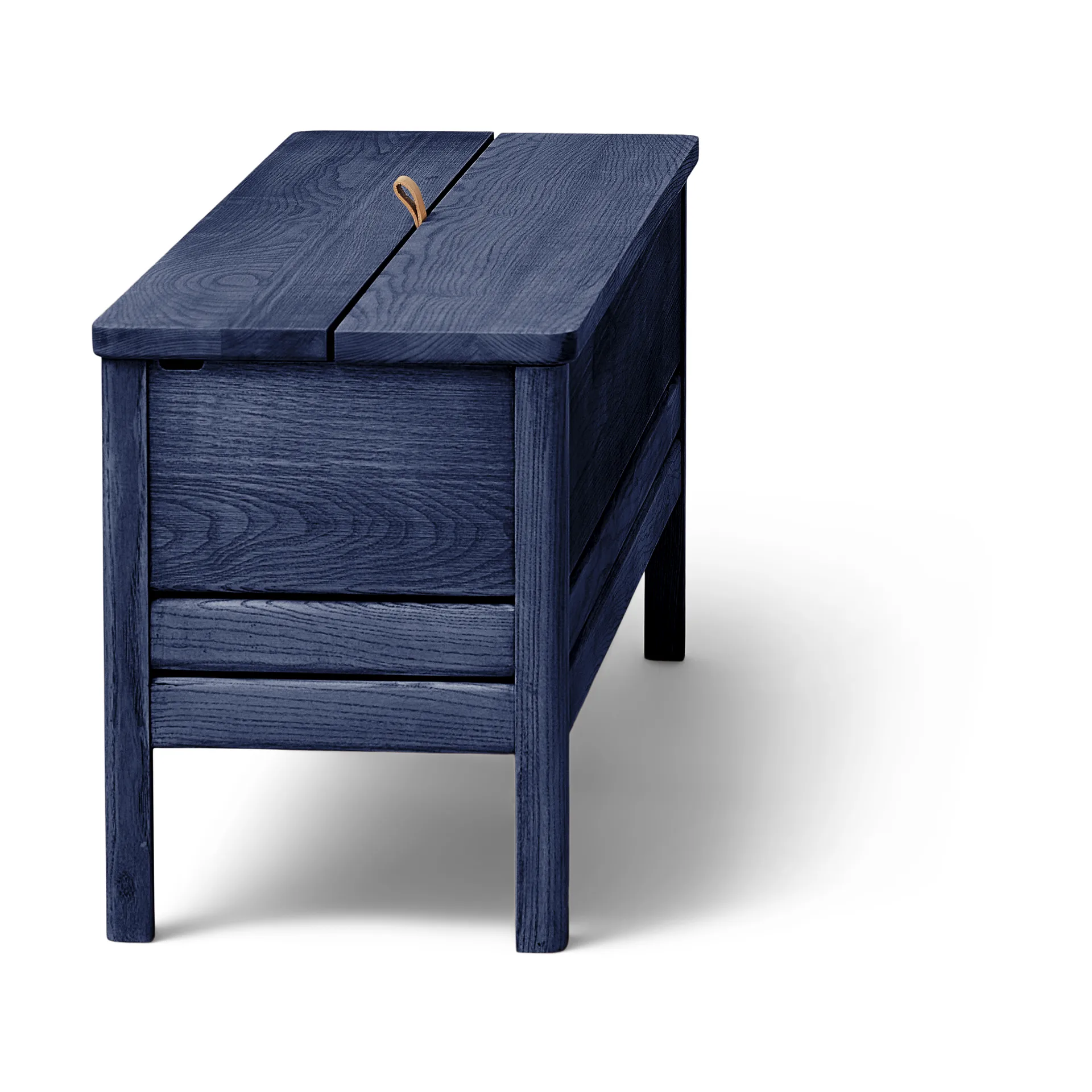 A Line banco de arrumação 111 cm, Indigo Blue Edição Especial Form & Refine