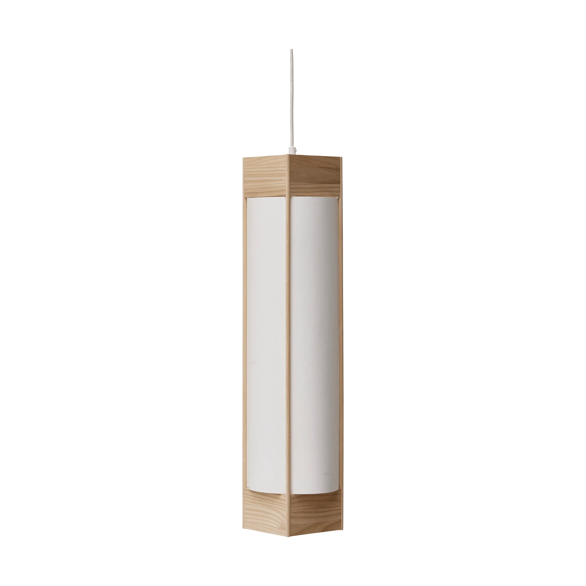 Andon candeeiro suspenso, Freixo, longo Form & Refine