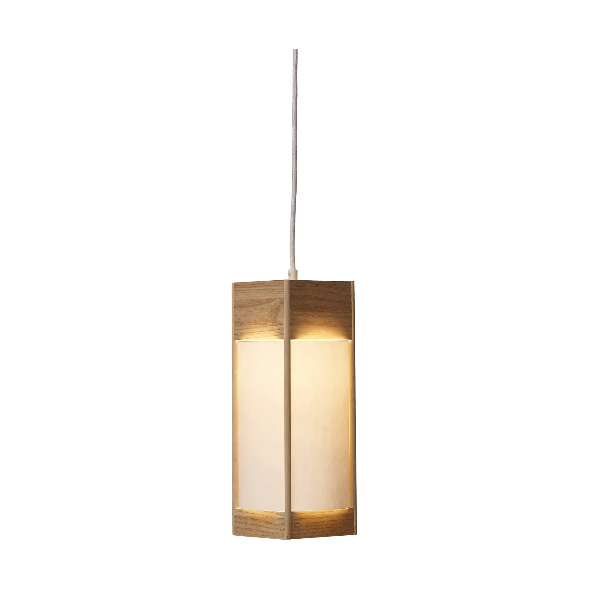 Andon candeeiro suspenso, Freixo, pequeno Form & Refine