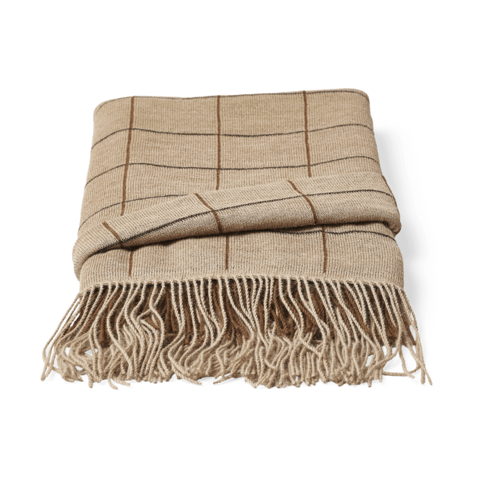 Aymara manta 130x190 cm, New square brown Form & Refine