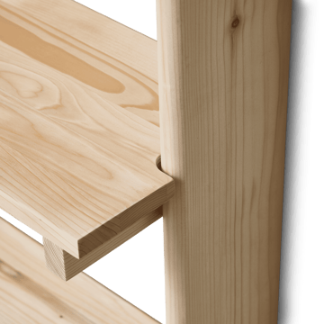 Beam prateleira de parede com 3 prateleiras - Pinhal - Form & Refine