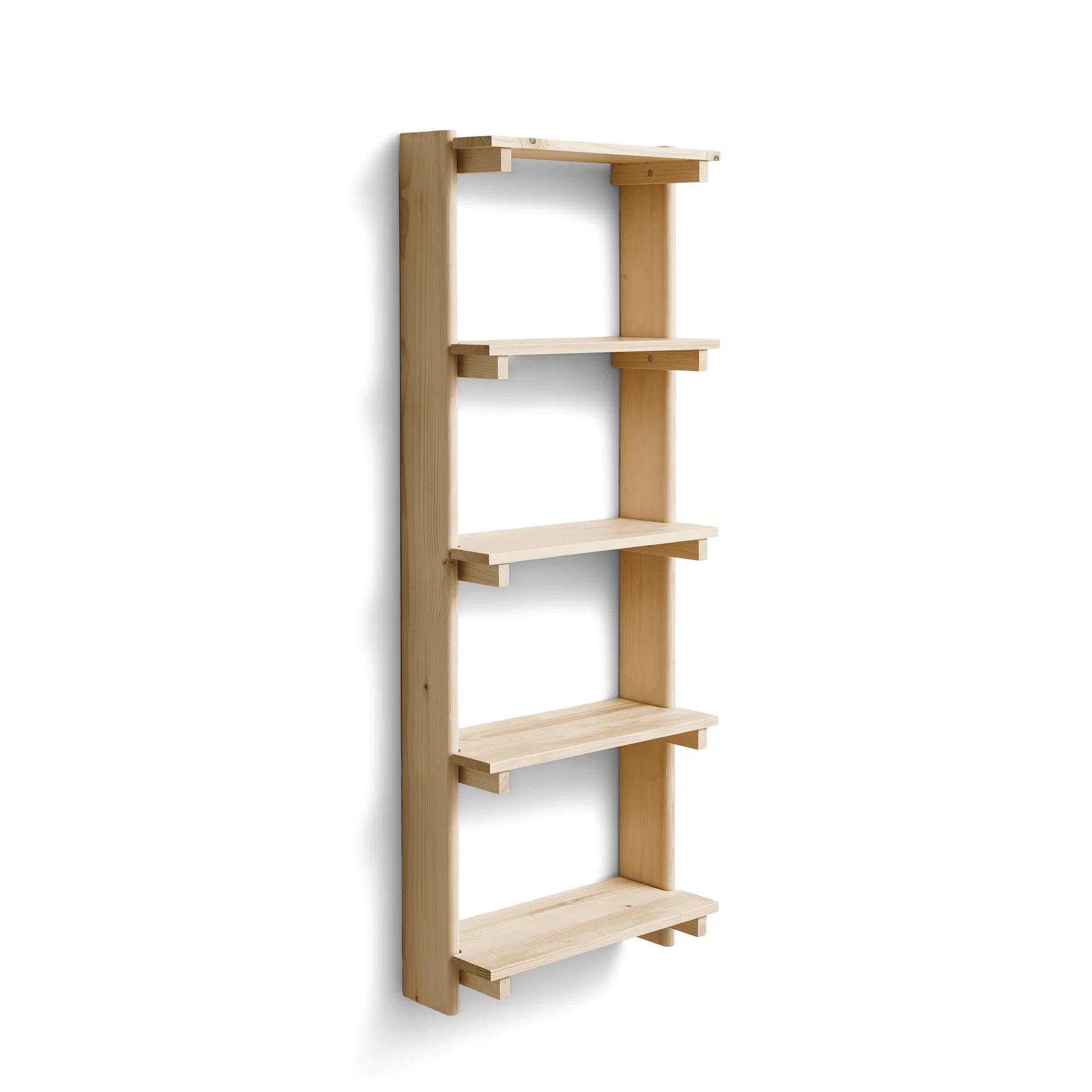 Beam prateleira de parede com 5 prateleiras, Pinhal Form & Refine