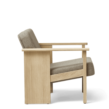 Block poltrona - Carvalho branco-Hallingdal 65-0227 - Form & Refine