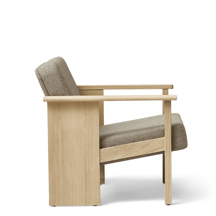 Block poltrona, Carvalho branco-Hallingdal 65-0227 Form & Refine