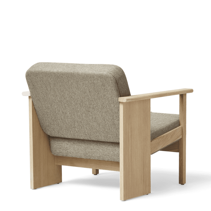 Block poltrona, Carvalho branco-Hallingdal 65-0227 Form & Refine