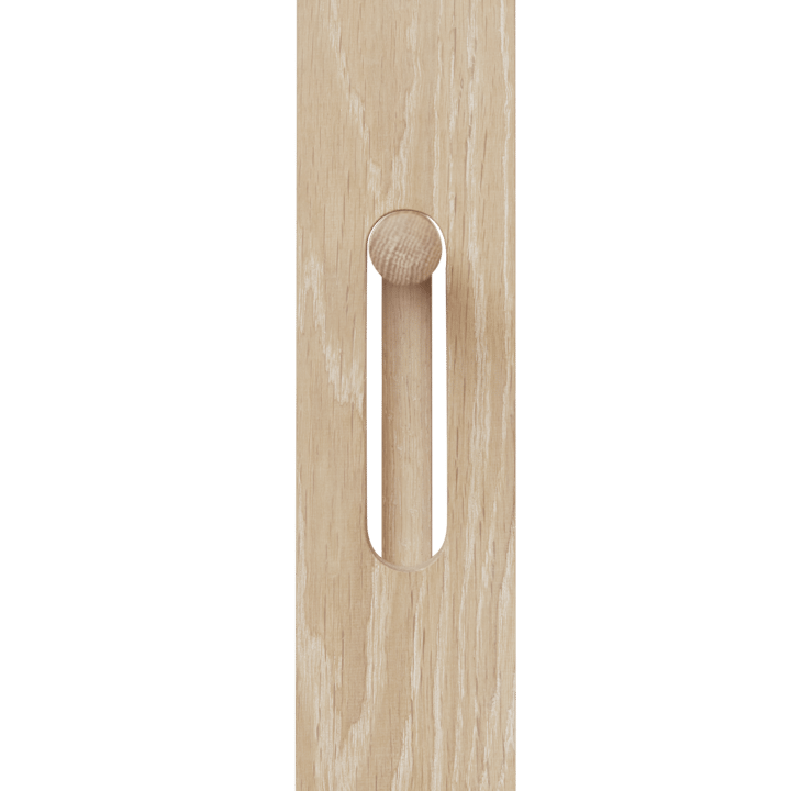 Foyer cabide de parede 173,3 cm, Carvalho branco Form & Refine