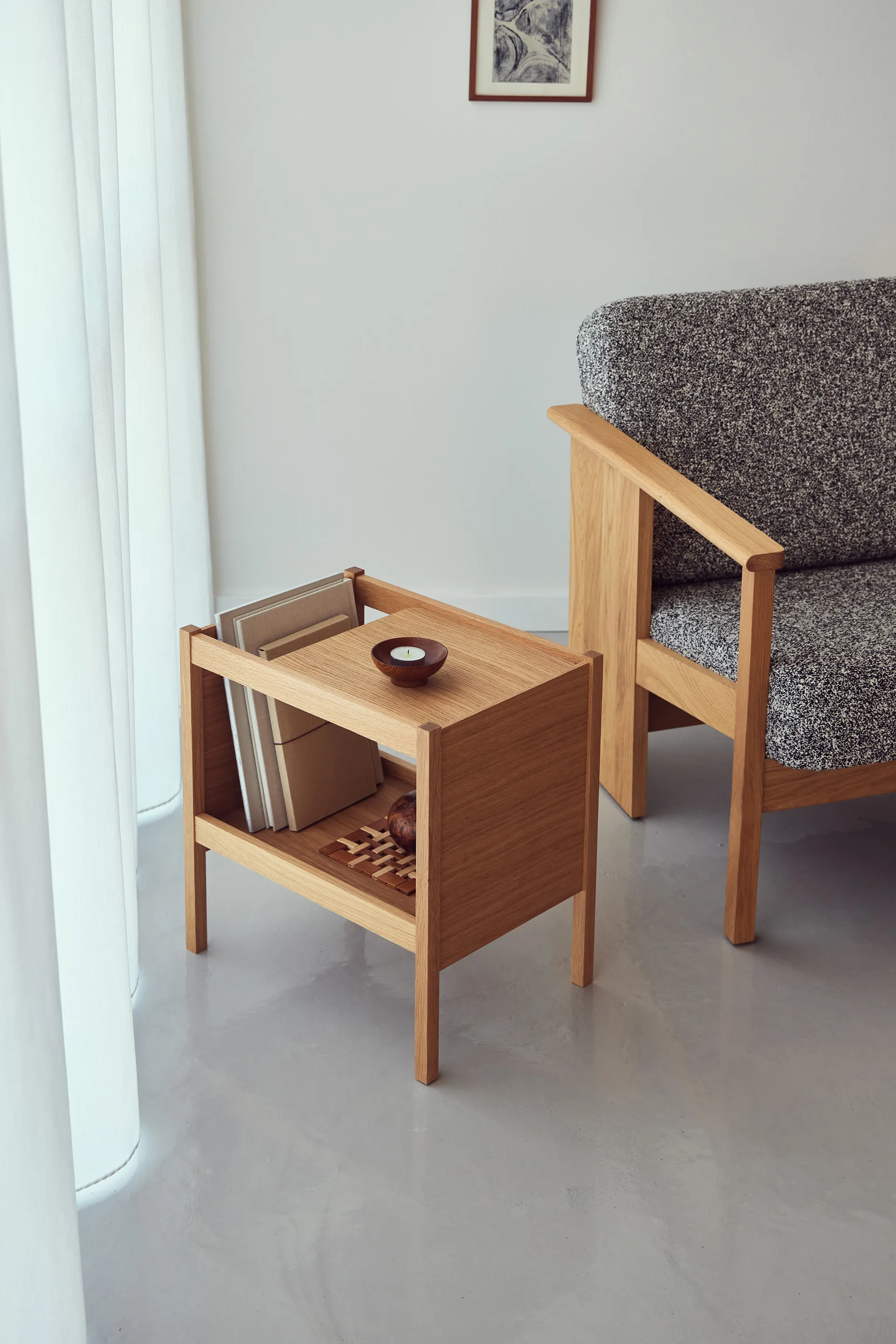 Journal mesa lateral 29x43 cm, Carvalho Form & Refine