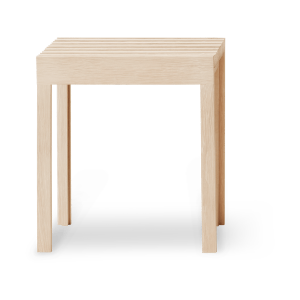 Lightweight banco 40x45 cm - Carvalho branco - Form & Refine