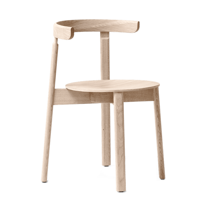 Lunar cadeira - Carvalho branco - Form & Refine