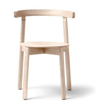 Lunar cadeira - Carvalho branco - Form & Refine