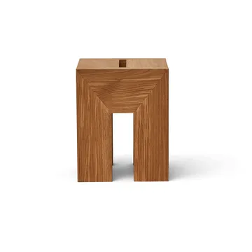 Monolith mesa lateral - Carvalho, 29x29x36 cm - Form & Refine