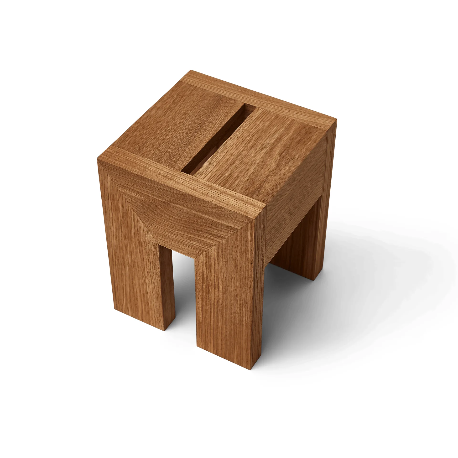 Monolith mesa lateral, Carvalho, 29x29x36 cm Form & Refine