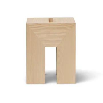 Monolith mesa lateral - Freixo, 29x29x36 cm - Form & Refine