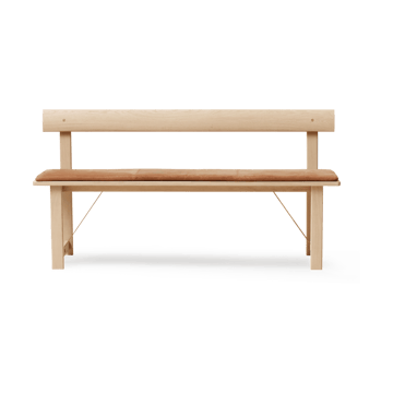 Position almofada 155 cm - Couro natural - Form & Refine