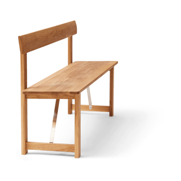 Position banco 155 cm - Carvalho-aco - Form & Refine