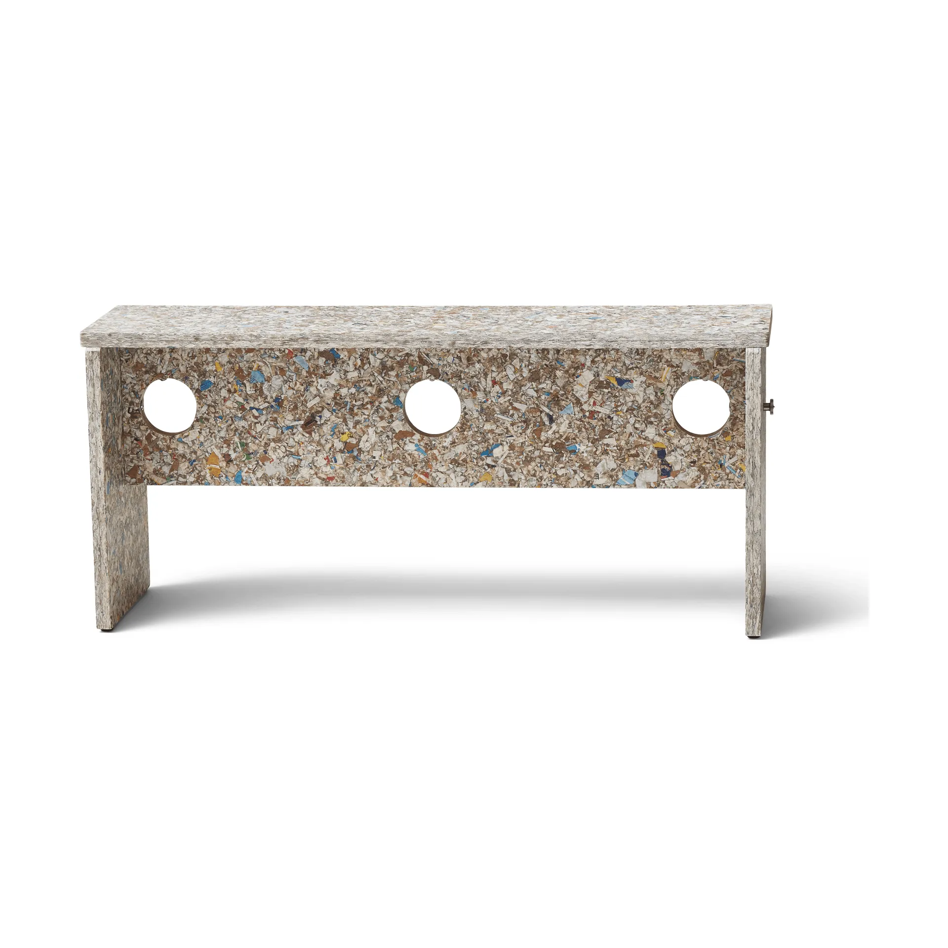 Remake banco 95 cm, Cinza Form & Refine